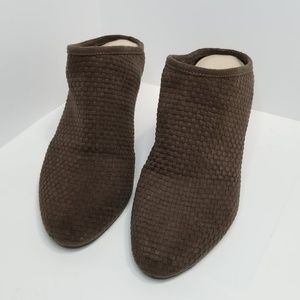 BCBGeneration Dylen Woven Mules Basketweave